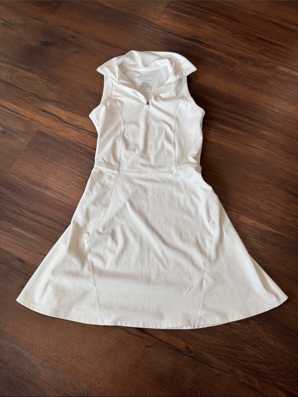 Sincerely Jules Active Dress Sleeveles White Tennis Golf Dress Women’s XS A-Line